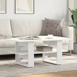  Stolić za kavu bijeli 102 x 55 x 42 cm od konstruiranog drva