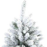 VidaXL Umestno božično drevo med 300 LED Zelena 210 cm PE in PVC Slike