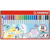 Stabilo Set markerjev za čopiče Pen 68 Brush, 25 kosov | Shoptok.si