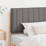  Tapecirani uzglavlje s uzglavljem Smeđa i svijetlosiva 100 cm | shoptok.hr