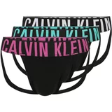 Calvin Klein Underwear Spodnje hlačke 'Intense Power' žad / magenta / črna / bela