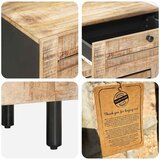 Noćni ormarić Prirodna 50 x 33 x 60 cm Čvrsto drvo manga | shoptok.hr