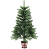  Božićno drvce s 150 LED svjetlima s stalakom Zelena 90 cm PE | shoptok.hr