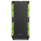 Sharkoon Kućište gaming, AI7000 Glass Green ATX, 3x 140mm LED | Eponuda.ba