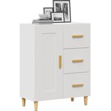 Komoda bijela 69,5 x 34 x 90 cm od konstruiranog drva | shoptok.hr