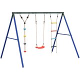 Vanjski set za s ljuljačkom, ljestvama i kolutovima | shoptok.hr