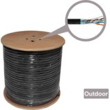 Connect Xl Mrežni FTP kabl, CAT6, CCA, Outdoor - Cat6 FTP Outdoor CCA (black) | shoptok.hr