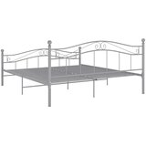  Okvir za krevet bez madraca sivi metalni 140 x 200 cm | shoptok.hr