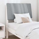  Tapecirani uzglavlje Svijetlo siva 75 cm Čvrsto borovo drvo | shoptok.hr