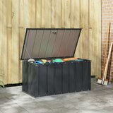  Škatla za shranjevanje v vrtu Črna 101 x 56,5 x 50 cm Jeklo, (5000143479) | Shoptok.si