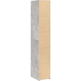 vidaXL Visoka komoda boje betona 30x41x185 cm od konstruiranog drva | shoptok.hr