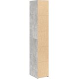 vidaXL Visoka omara betonsko siva 30x41x185 cm inženirski les | Shoptok.si