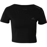 ADIDAS SPORTSWEAR Tehnička sportska majica siva / tamo siva / crna