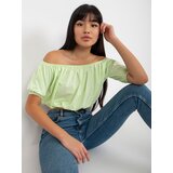 Lily Rose Blouse-EM-BZ-HS-20-257.40X-light green | Shoptok.si
