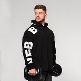 NEBBIA hoodie no bs black