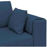  Kavč z blazino Modra 250 x 77 x 76 cm blago, (5000138000) | Shoptok.si