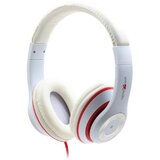 Gembird mhs-lax-w stereo sa mikrofonom los angeles white (1x3,5mm) slušalice | ePonuda.com