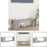The Living Store TV omarica siva sonoma 100x24x32 cm konstruiran les - TV Omarica, (21738284) Cene