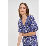 Marisse Navy Blue Viscose Midi Dress | ePonuda.com