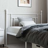  Kovinsko vzglavje belo 107 cm, (21142390) | Shoptok.si