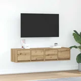 vidaXL TV omarica 2 kosa artisan hrast 60x31x25,5 cm inženirski les