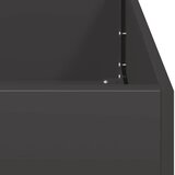  Sadilica crna 120x40x80 cm od hladno valjanog čelika | shoptok.hr