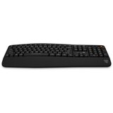 Connect IT CKM-6010-CS - Ergonomska bežična tastatura i miš crne boje | Eponuda.com