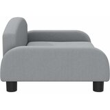  Dječja fotelja svjetlosiva 70 x 45 x 30 cm od tkanine | shoptok.hr