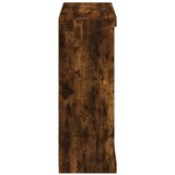  Komoda s LED svjetlima boja dimljenog hrasta 81x37x100 cm | shoptok.hr