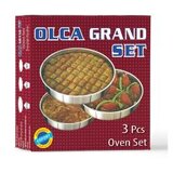 Olca set tepsija okrugla 3/1 inox Cene