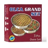 set tepsija okrugla 3/1 inox