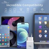  Kućni punjač KONFULON Joko JK77 2.4A sa kablom USB na Type-C beli 1m | ePonuda.com