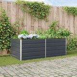  Sadilica Antracit 195 x 100 x 45 cm Cinkani čelik Cijene