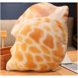  jastuk/igračka školjka 50 x 40 cm - narančasto/bijela Cijene