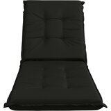  Jastučić za ležaljku GEMERT 100% poliester Crna 190 x 50 x 9 cm Slike
