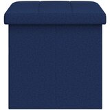  Sklopiva klupa za pohranu Plava 180 kg 80 L 77 x 38 x 38 cm | shoptok.hr