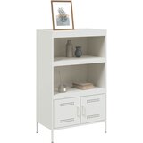 Visoka komoda bijela 67 x 39 x 113 cm čelična | shoptok.hr