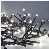 solight 1V11-W - LED lanac 576xLED/8 funkcija 8m IP44 hladno belo + daljinski upravljač | Eponuda.com