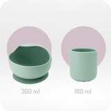 Momi Set za hranjenje beba AMI 5u1, zelen | Shoptok.si