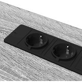  Stol s policom Siva Sonoma 100 x 50 x 86,5 cm Konstruirano drvo | shoptok.hr