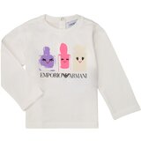 Emporio Armani Majice z dolgimi rokavi 6HET02-3J2IZ-0101 Bela Cene