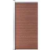 vidaXL Panel za ogradu WPC 95 x 186 cm smeđi Cijene