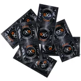 EXS Black - kondom iz lateksa - črn (12 kosov)