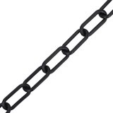 vidaXL Lanac za upozorenje crni 100 m Ø 6 mm plastični Cijene