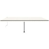  Prostostoječa avtomatska tenda 600x300 cm krem, (20729056) | Shoptok.si