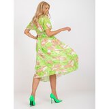 Italy Moda Dress-DHJ-SK-15967.54P-light green Cene