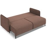 Makamii Ružičasta sklopiva/s prostorom za odlaganje sofa 226 cm Luana – | shoptok.hr