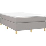  Za krevet s oprugama svjetlosivi 120 x 200 cm od tkanine | shoptok.hr