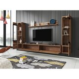 P & B Dnevni Regal Vera, Barva Hrasta, 4-Delno, Led | Shoptok.si