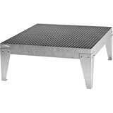 eurokraft pro Odtočni nastavek za IBC, primeren za 1 cisterno IBC / KTC, DxŠ 1320 x 1216 mm Cene